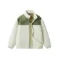 White & Light Green
