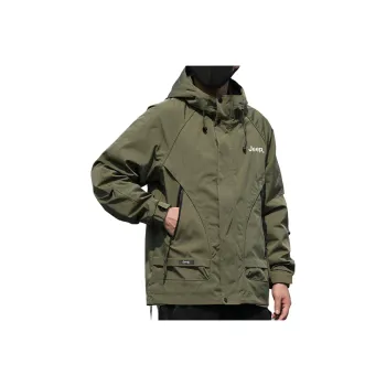 Jeep Windbreaker Jackets Unisex