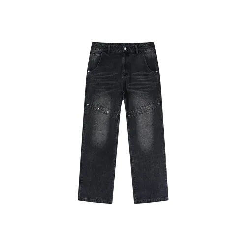 PASET Jeans Unisex Washable Smoke Gray