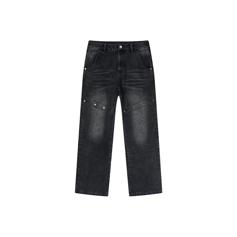 PASET Jeans Unisex Washable Smoke Gray-0