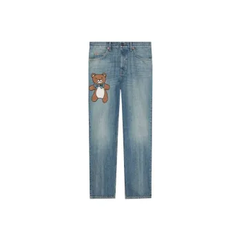 GUCCI Jeans Men Blue