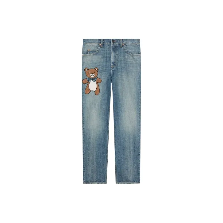 GUCCI Jeans Men Blue-0
