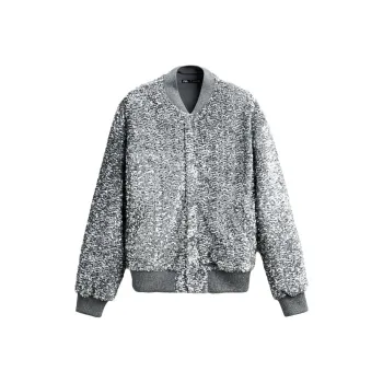 ZARA Jackets Men Silver
