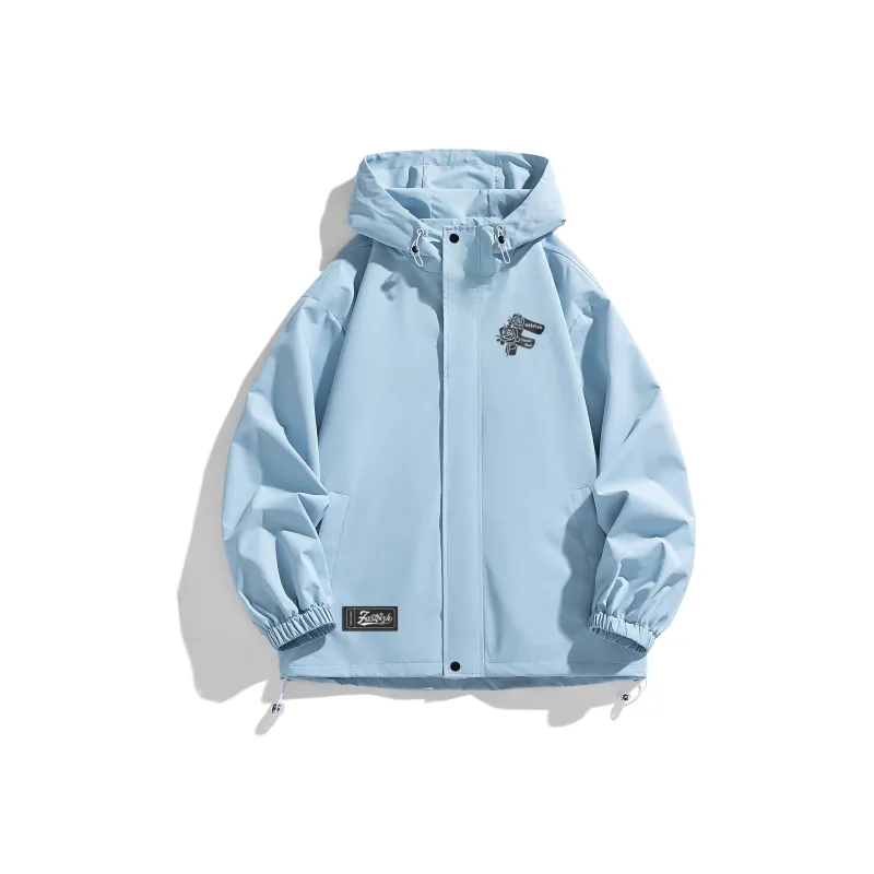 FASTFISH Jackets Coats Unisex Black-5