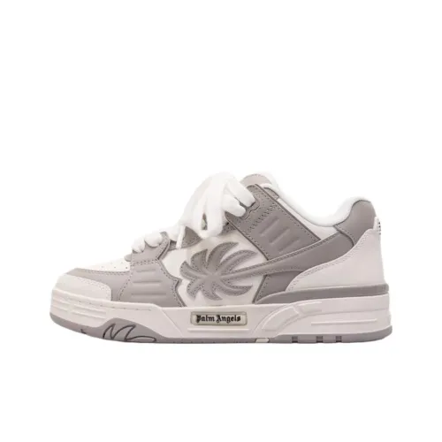 PALM ANGELS Venice Low Top Skateboard Shoes Women's Gray White