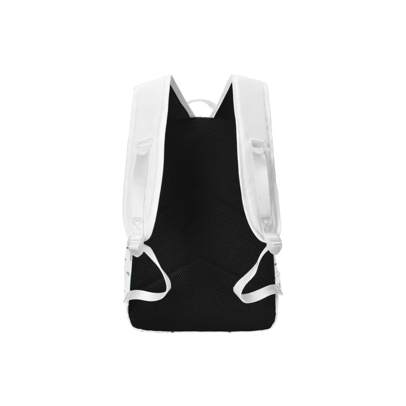 TURN UP Polyester Backpack Women's White-2