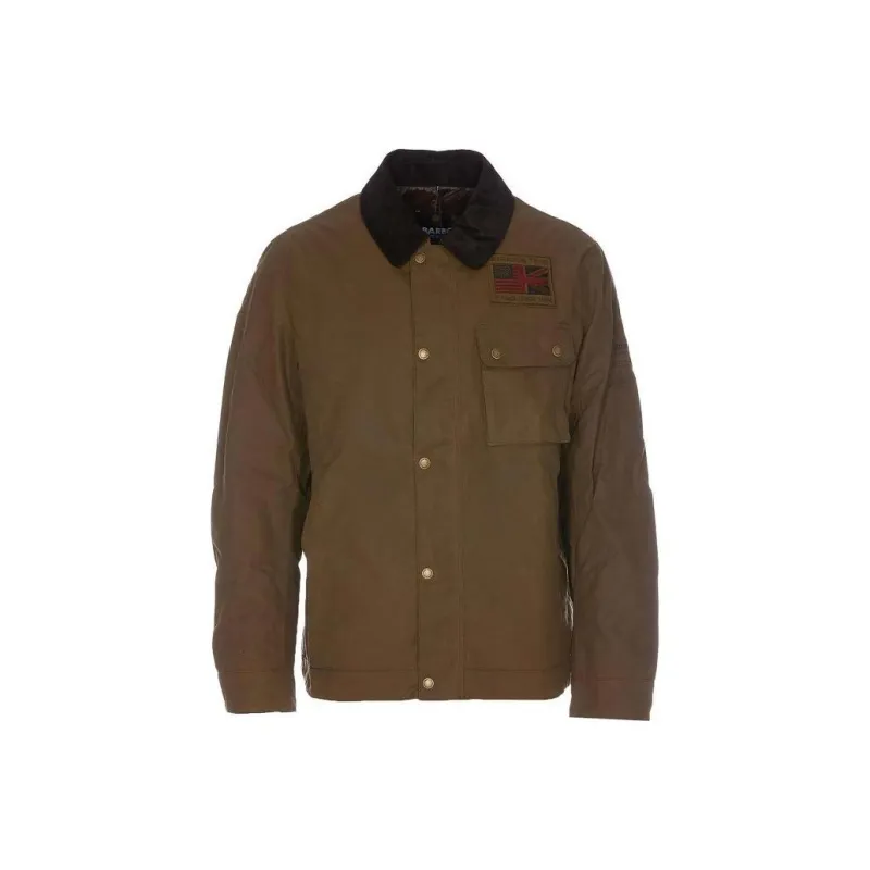 BARBOUR International Workers Wax Jacket-0