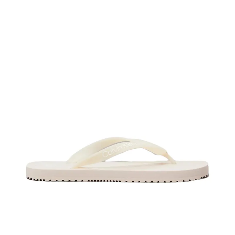 CKJ CALVIN KLEIN JEANS Flip Flops Women's White-1