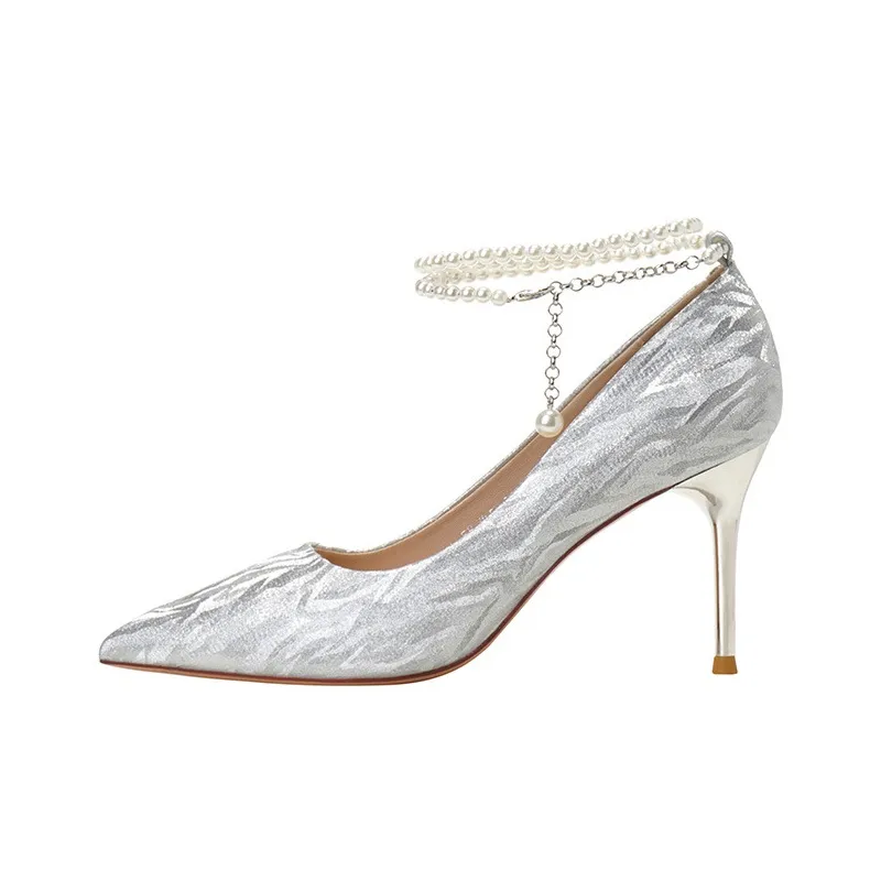 MADALLO Slim Heel High Heels Women's-5