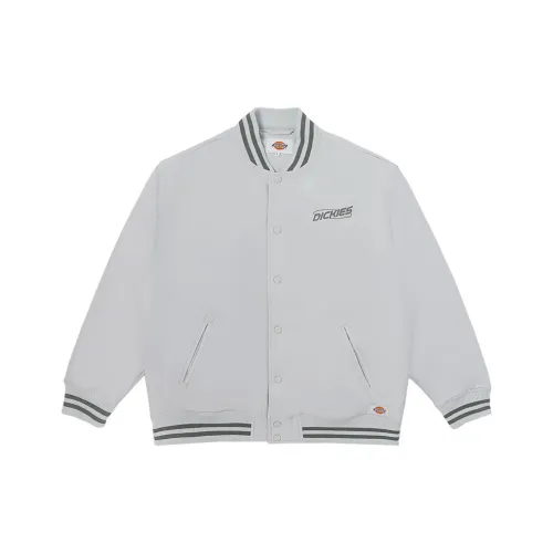Dickies Baseball Jacket Unisex Light Gray