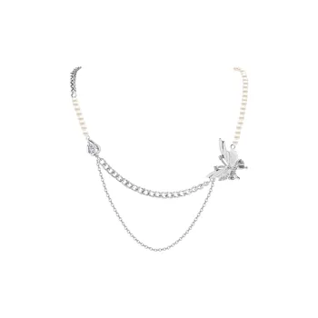 KEYS VIA Copper Alloy Necklaces Women's