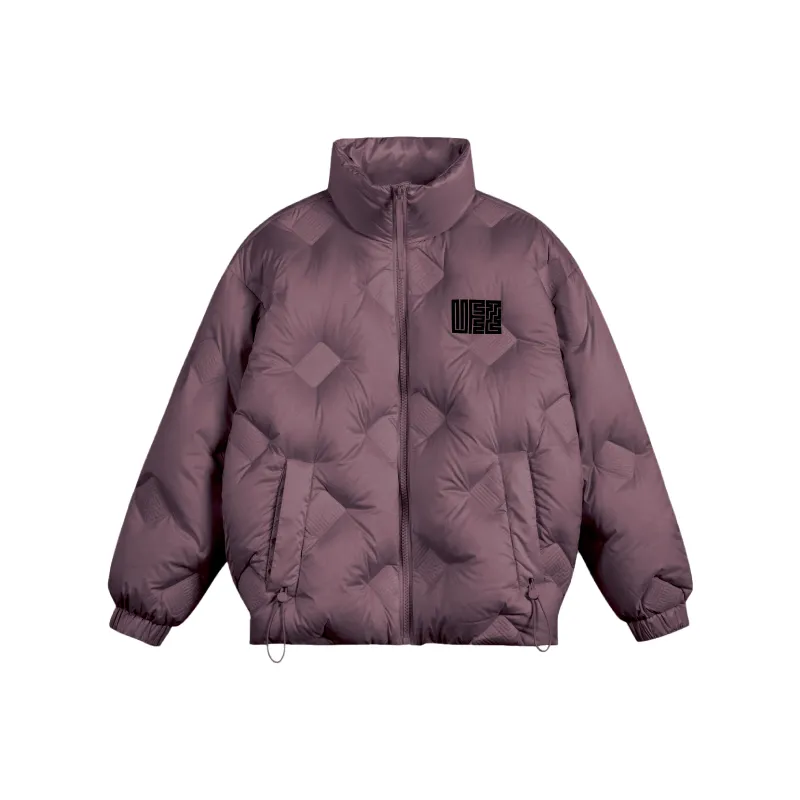 UFZ New National Standard White Duck Down Down Jacket Unisex-2
