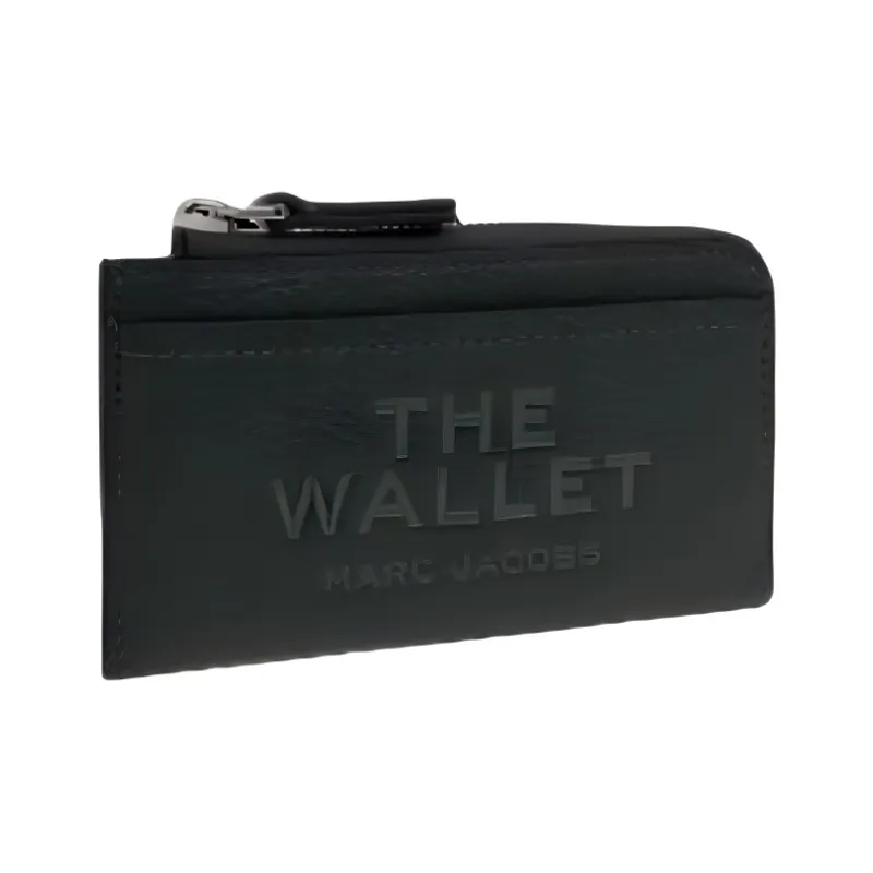 MARC JACOBS Leather Wallet Women's Green-1