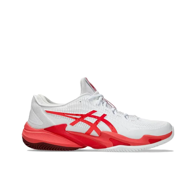 Asics Court Ff 3 Novak Clay White Electric Red-1