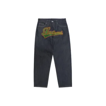 STNW Straight Jeans Unisex Dark Navy Blue