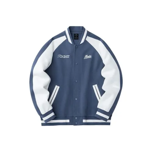 Anta Life Collection Baseball Jacket Coat Men's Dream Blue