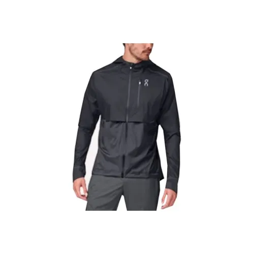On Weather Jacket Jacket Men's Black/Dark Gray