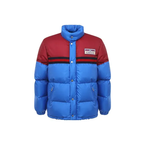 GUCCI Down Jackets Men Blue