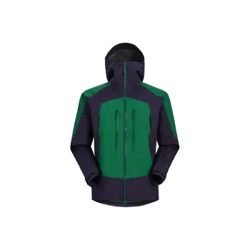KAILAS Windbreaker Coats Men's Warehouse Green/Dark Purple