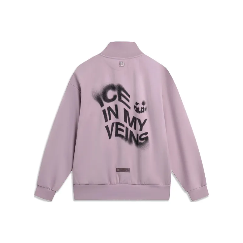 LiNing Jacket Men's Ink Gray Purple-0