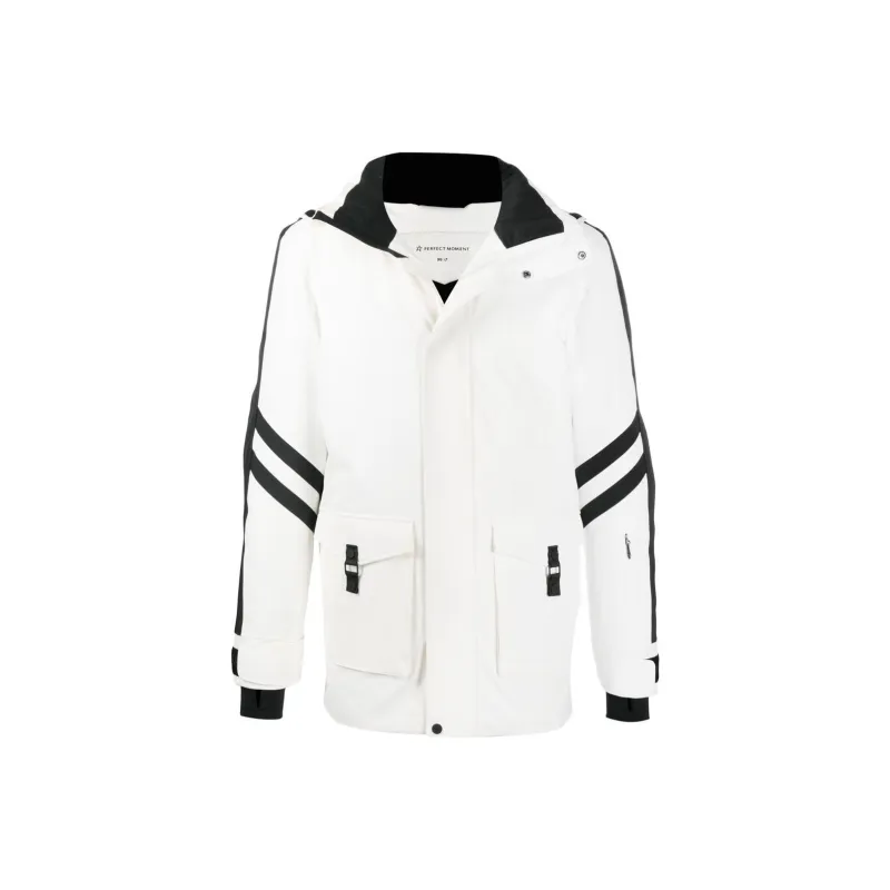Perfect Moment Side Stripe Detail Hooded Jacket-0
