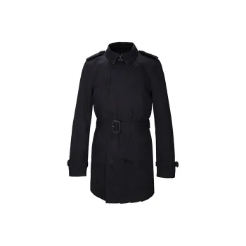 Burberry Trench Coat Men's Black