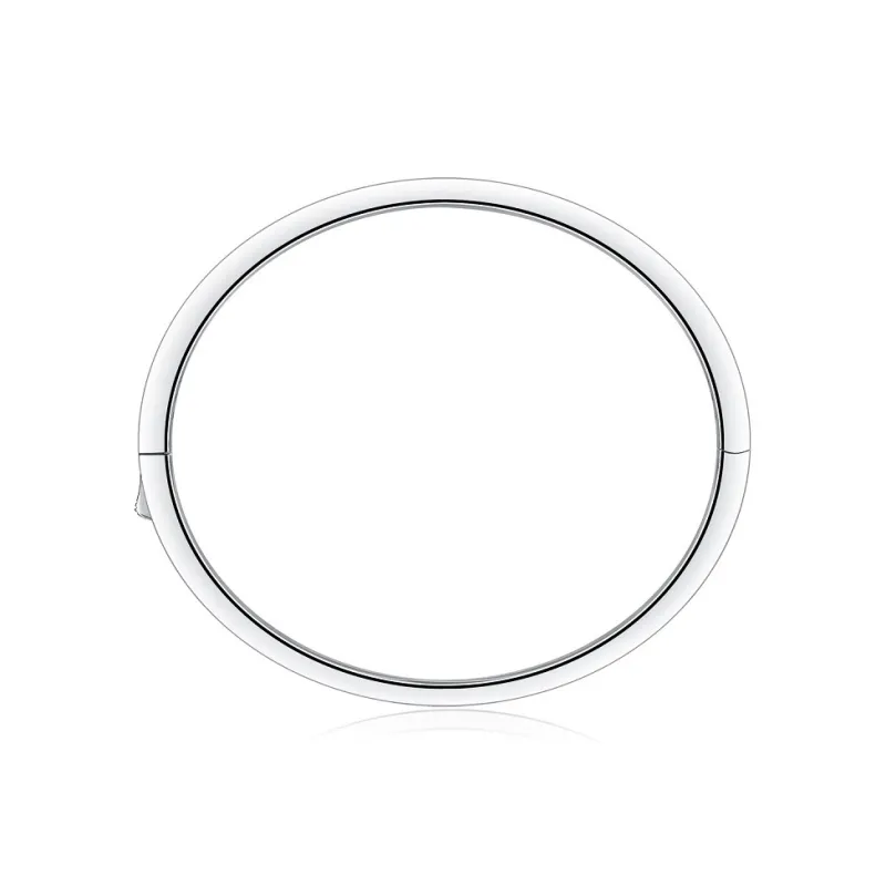 Syrup S925 Silver With Moissanite Bangles Women's-1