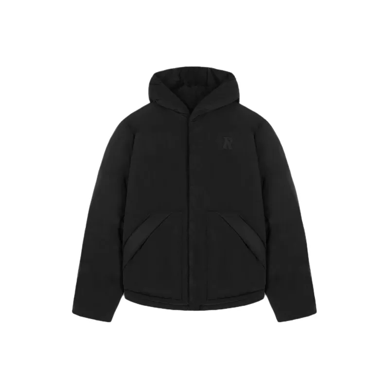 REPRESENT Hooded Puffer Jacket Jackets Coats Men's Black-0