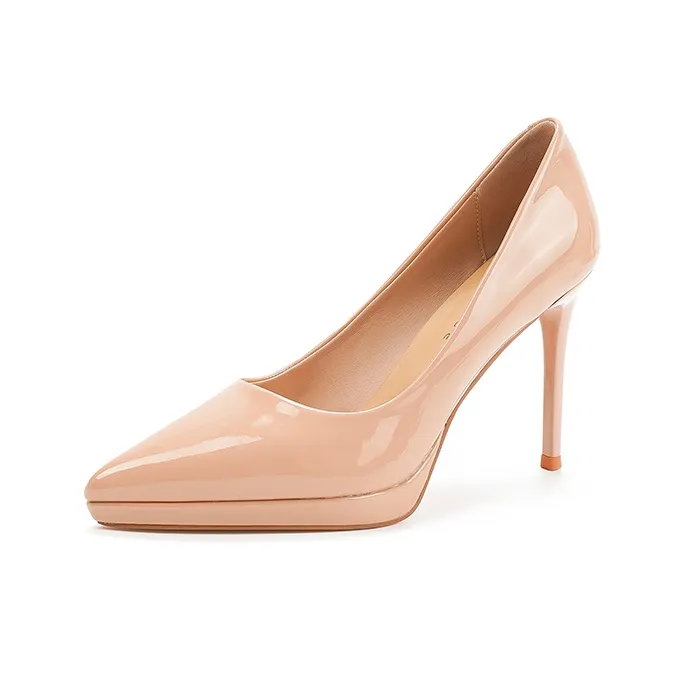 Varib Slim Heel High Heels 10cm Women's-10