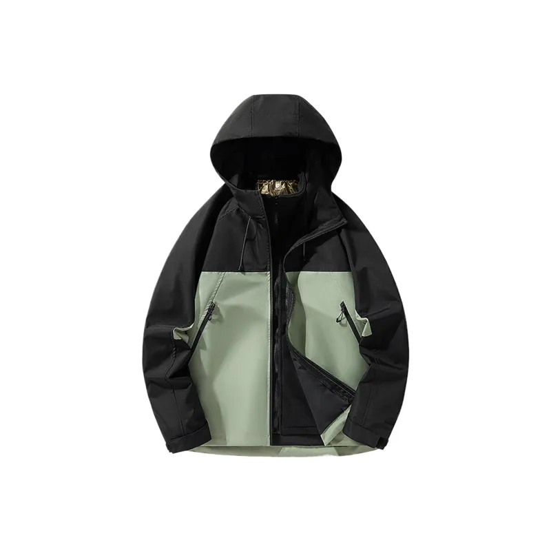 VanCamel Waterproof And Windproof To Keep Warm Windbreaker Jackets Unisex-6