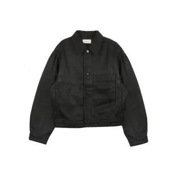 Lemaire Long Sleeved Boxy Trucker Jacket