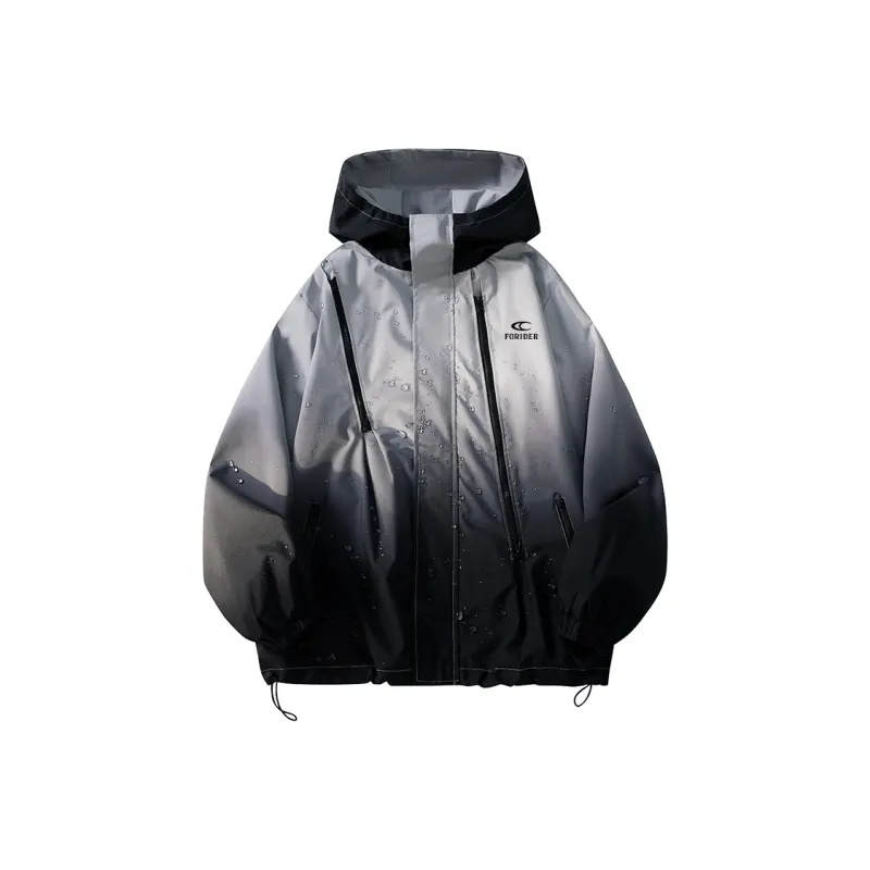 FORIDER Water Resistant Windproof UV Protection Windbreaker Jacket Unisex-0