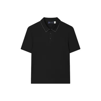 FILA Polo Shirt Men's Jet Black