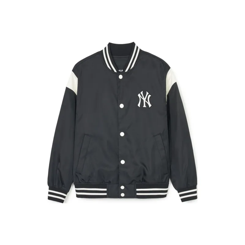 MLB SS24 New York Yankees Baseball Jacket Unisex Black-0