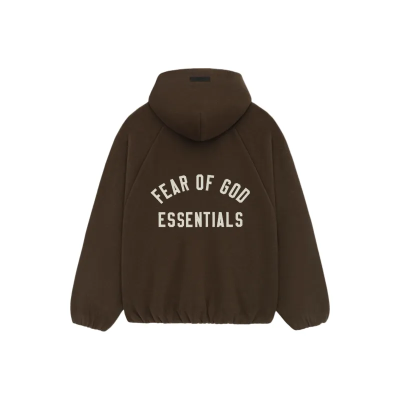 Fear Of God Essentials Brushed Hooded Bomber-0
