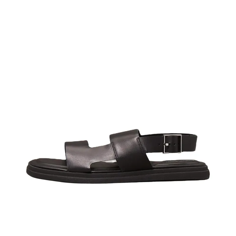 CALVIN KLEIN One Strap Sandals Men's Black-0