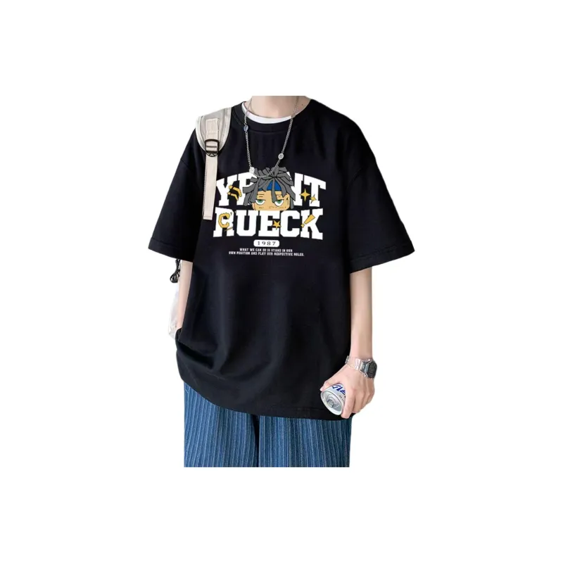 TESTUNG Fashion Minimalist Style T Shirt Unisex-9