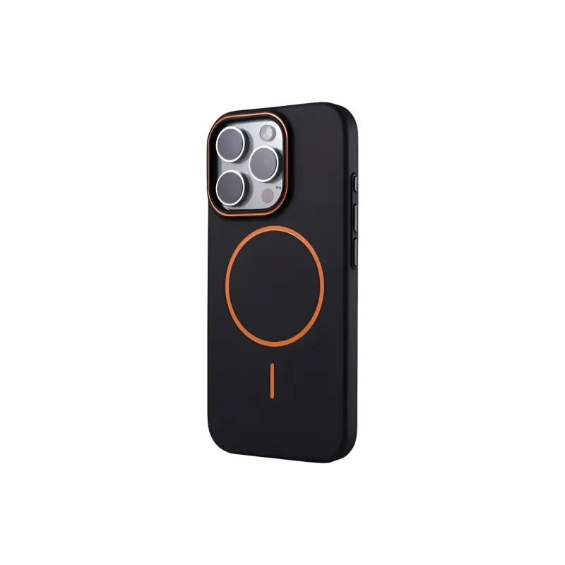 Sopi PC Material Color Block Thin Ring Magnetic Phone Cases Compatible With IPhone 16/15 Pro Max/Apple 13/14 Pro/Max-6