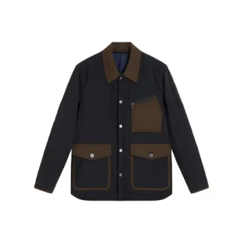 THEORY Puffer Jacket Men's Black