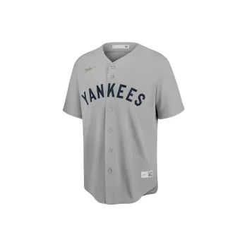 Nike MLB Collaboration New York Yankees Baseball Jacket New York Yankees Men's Elegant Gray