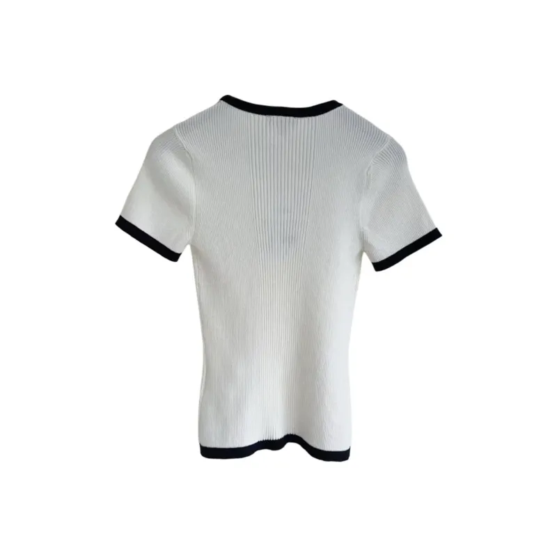 CHANEL Regular T Shirt Women's White-1