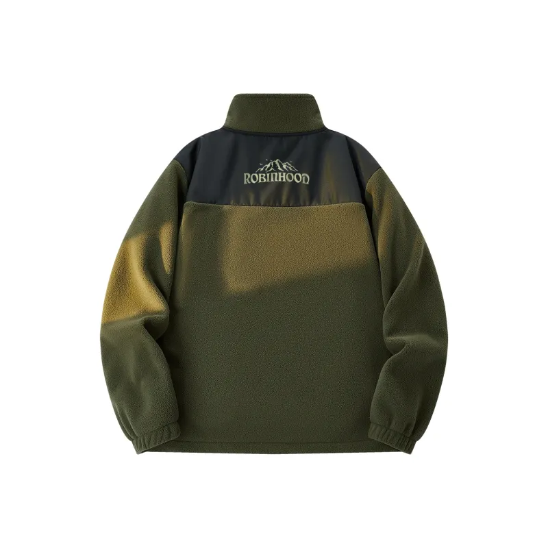 ROBINHOOD Jackets Coats Unisex Army Green-0