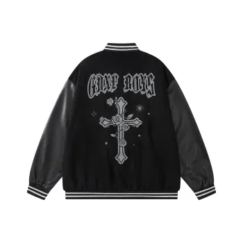 A.X.S.K x GDXF Baseball Jacket Unisex