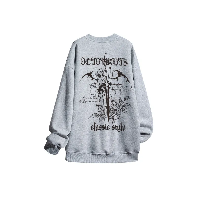 Small Columns Under The Sea Sweatshirt Unisex-8
