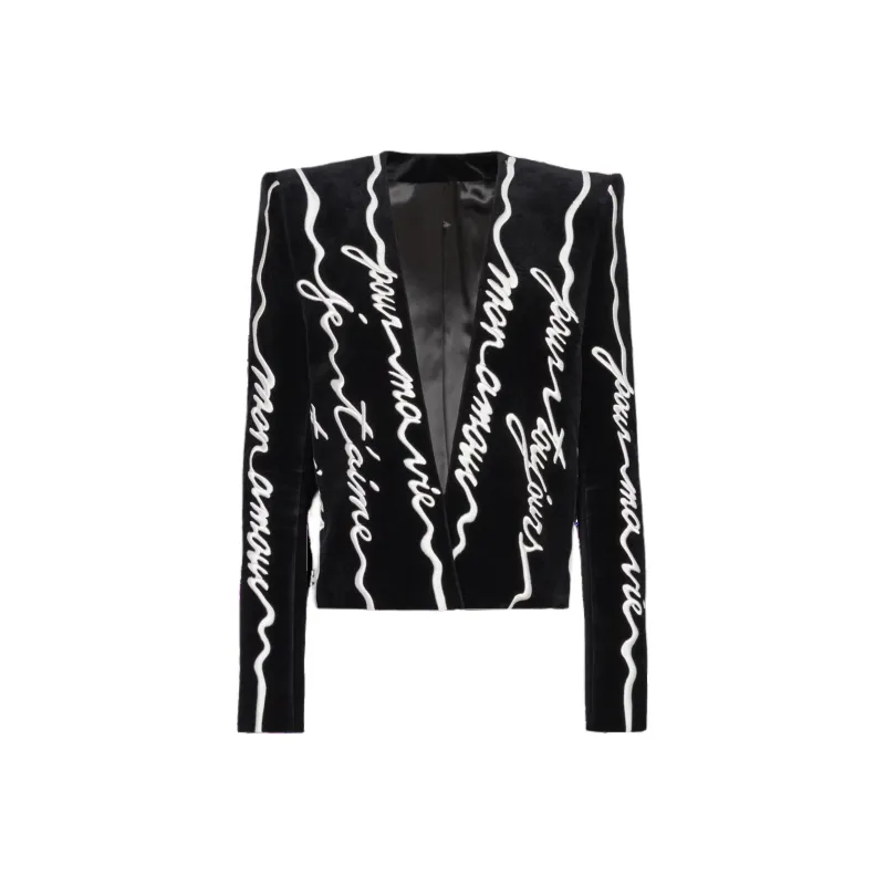 BALMAIN Spencer Embroidered Blazer-0