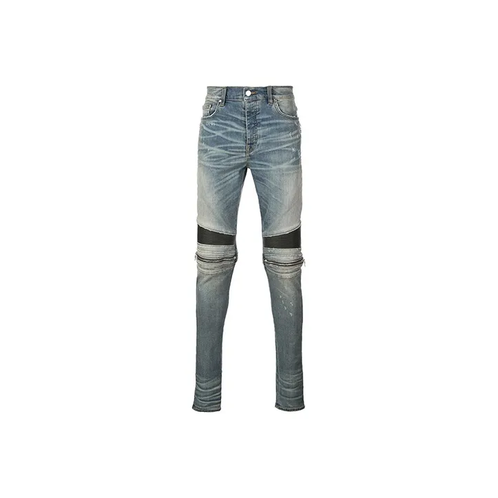 AMIRI MX2 Skinny Biker Jeans-0