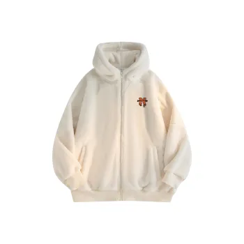 Qnxeey Velvet Jackets Unisex