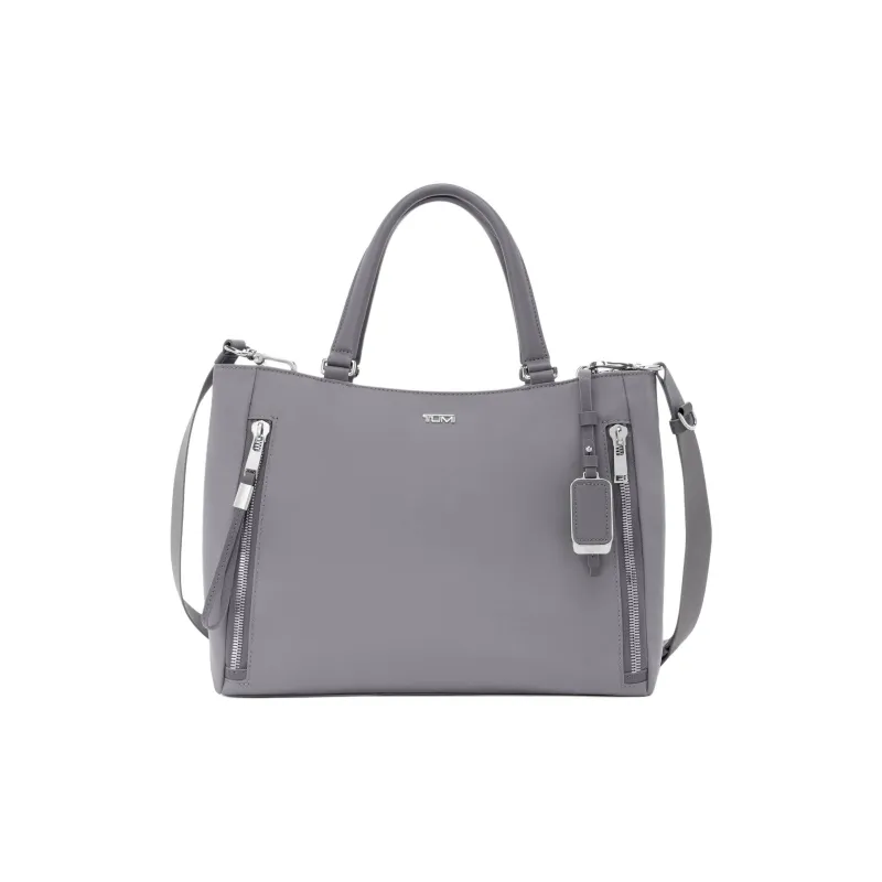 TUMI Voyageur Nylon Tote Bag, Shopping Bag, Shoulder Bag, Crossbody Bag, Handbag Medium Size Women's Haze Gray-0