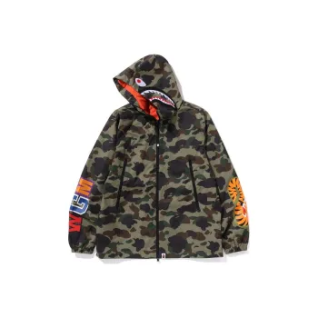 A BATHING APE 1st Camo Shark Hoodie Jacket