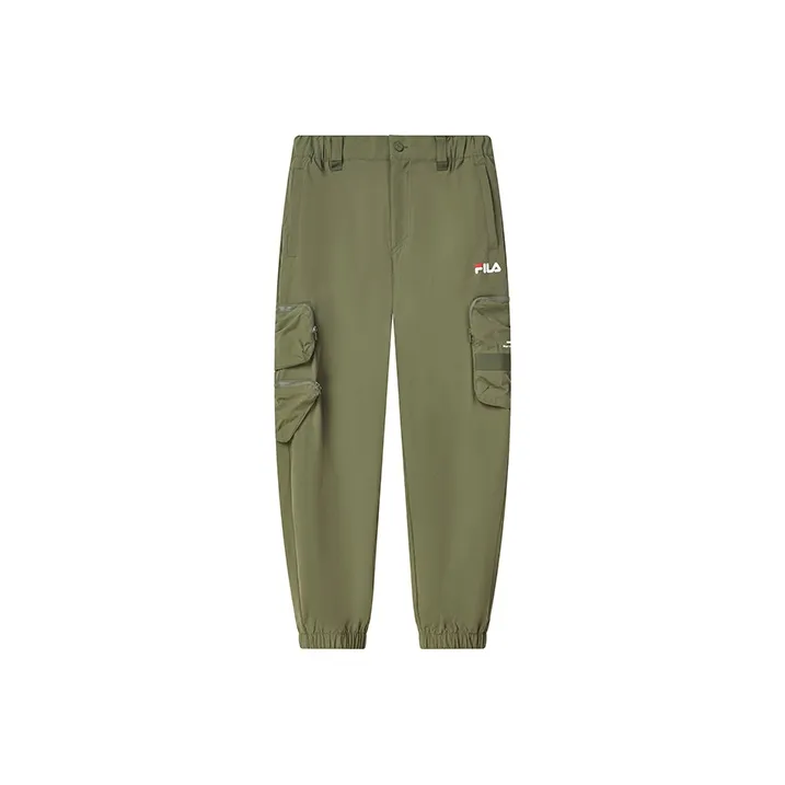 FILA Cargo Pants Men Withered Moss Green-0